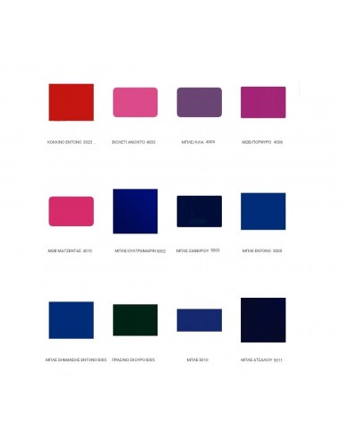 Σπρέι ακρυλικό ηλεκτροστατικής βαφής σε χρώματα RAL