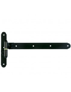 Black aluminum angled hinge masket 0126