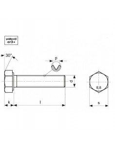 ΑΝΟΞΕΙΔΩΤΗ ΚΕΦΑΛΩΤΗ ΒΙΔΑ POZIDRIVE ΤΥΠΟΥ C (ΜΕ ΚΩΝΟ) INOX 6956 2
