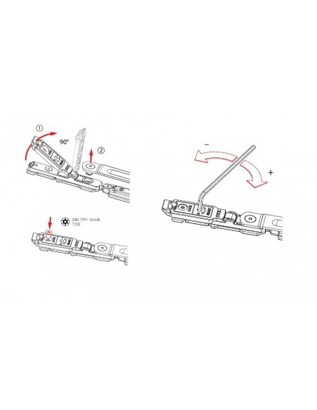 Κουμπάσο βαρέως τύπου Φρένο  Stop