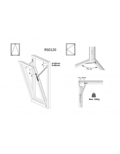 Κουμπάσο βαρέως τύπου Φρένο  Stop