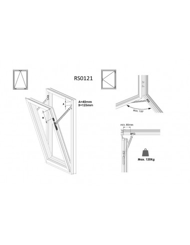 Κουμπάσο βαρέως τύπου Φρένο  Stop