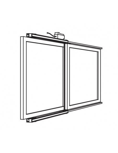 Ηλεκτρικός μηχανισμός με έμβολο προβολή και ανάκλισης φεγγιτών UCS ULTRAFLEX CONTROL SYSTEM 40541N