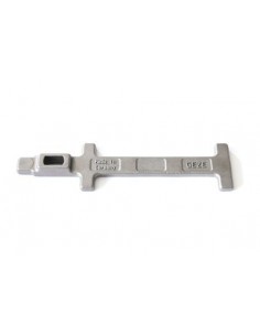 Bottom hinge arm for PIVOT doors