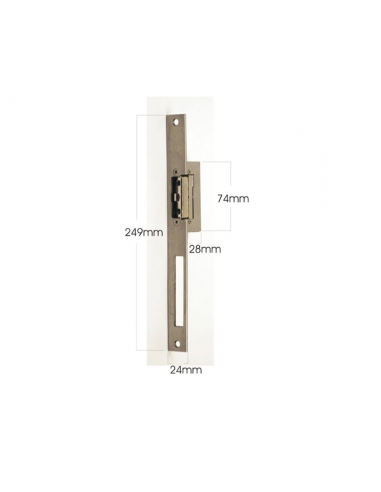 Ηλεκτρική κλειδαριά (αντίκρισμα) YALE ITALY ASSA ABLOY για ανοιγόμενες πόρτες αλουμινίου και ξύλου με διακόπτη