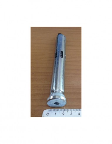 Spring-loaded pin for fire-rated door hinge