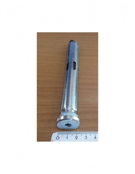 Spring-loaded pin for fire-rated door hinge