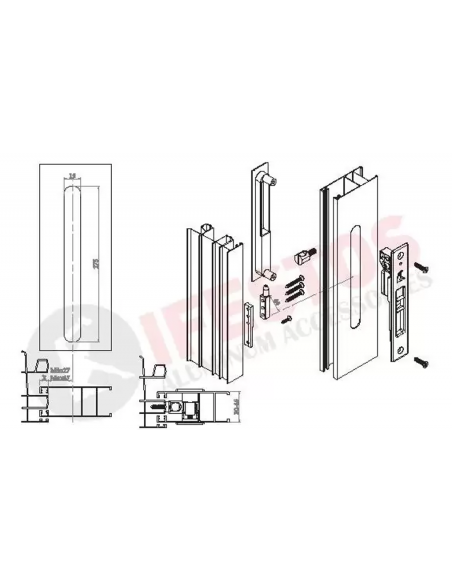Lock for Sliding Systems KA103