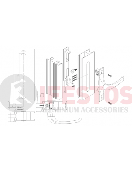 Lock for Sliding Systems SS2