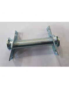 Recessed cable protection spiral for swing doors with electric locks