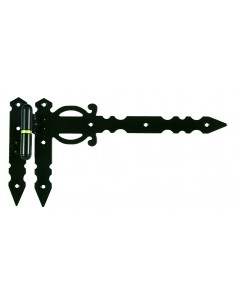 Traditional black shutter...