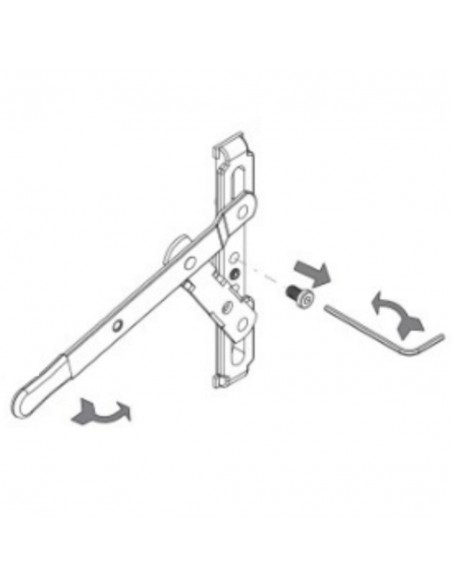 Heavy-Duty Mechanical Bolt INOX SYR5 with Eccentric Locking System