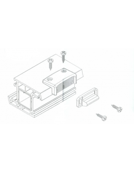 ΑΝΤΙΚΡΙΣΜΑ ΜΠΑΡΑΣ ΠΑΝΙΚΟΥ ISEO ΓΙΑ PVC ΠΟΡΤΑ