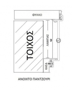 Μάσκουλο Μεντεσές με Ενσωματωμένο Ανεμοστήριγμα INOX για Παντζούρια CAMERA EUROPEA 2