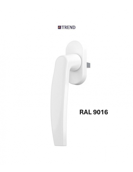 Handle (crank handle) for tilt-and-turn systems