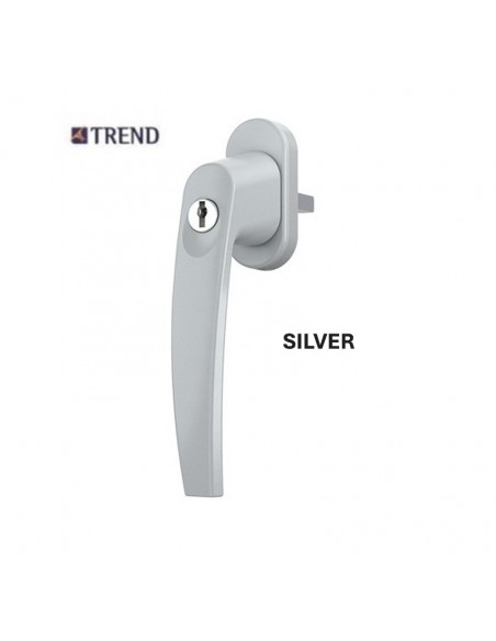 Handle (crank handle) for tilt and turn windows