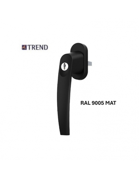 Handle (crank handle) for tilt and turn windows