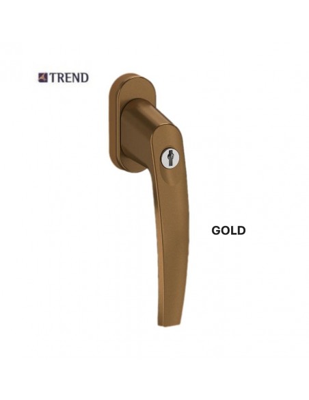 Handle (crank handle) for tilt and turn windows