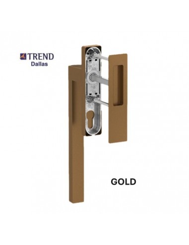 Handle for lift-and-slide system with HS...