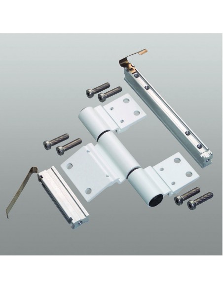 Triple adjustable hinge for flush doors Rollenband