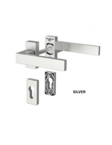 Dallas rosette front door handle (pull handle)