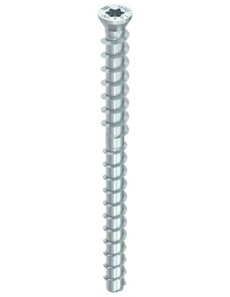 Concrete screw for fixing glass railings MULTI-MONTI TC 10 x 130