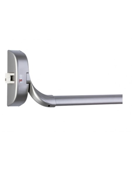 Single -leaf panic/emergency exit bar ISEO Fast Push IDEA Base - Antimicrobial and antibacterial protection
