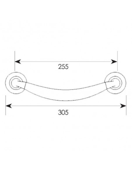 Round brass front door handle
