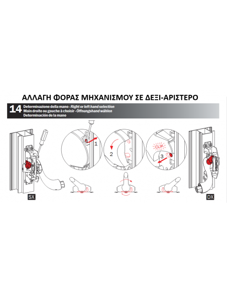 Single -leaf panic/emergency exit bar ISEO Fast Push IDEA Base - Antimicrobial and antibacterial protection