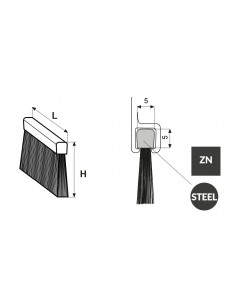Βουρτσάκι Profix DG1180 2