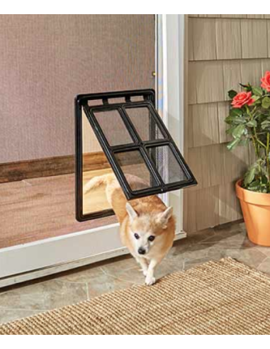 Pet screen door