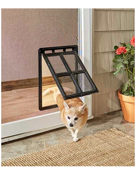 Pet screen door