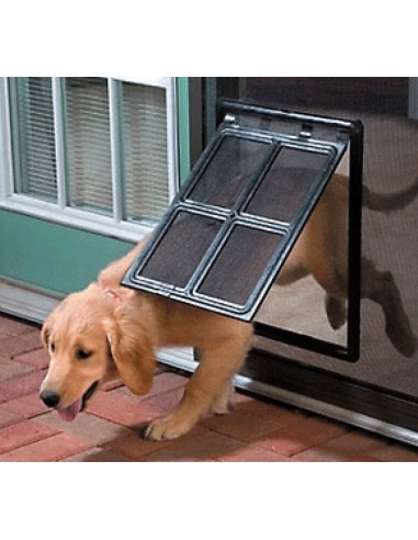 Pet screen door