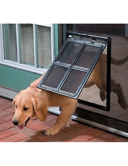 Pet screen door