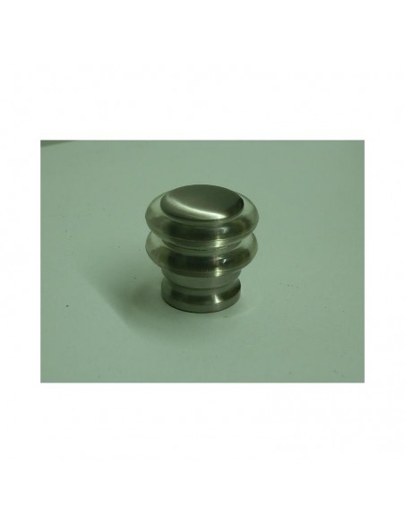 Στοπ πόρτας δαπέδου διακοσμητικό ματ νίκελ Στοπ πόρτας δαπέδου διακοσμητικό ματ νίκελ