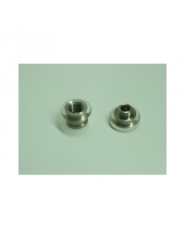 Στοπ πόρτας δαπέδου διακοσμητικό ματ νίκελ