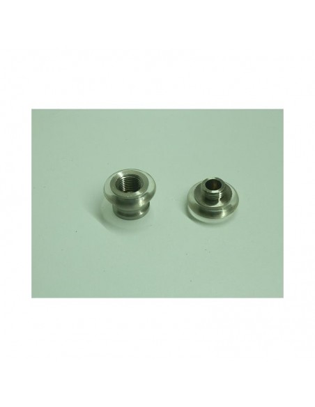 Στοπ πόρτας δαπέδου διακοσμητικό ματ νίκελ Στοπ πόρτας δαπέδου διακοσμητικό ματ νίκελ