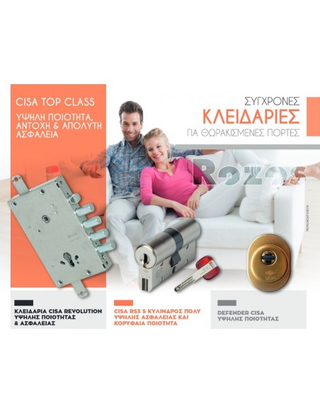 ΣΥΓΧΡΟΝΕΣ ΚΛΕΙΔΑΡΙΕΣ ΓΙΑ ΘΩΡΑΚΙΣΜΕΝΕΣ ΠΟΡΤΕΣ TOP CLASS ΕΚΔΟΣΗ 3 ΣΥΓΧΡΟΝΕΣ ΚΛΕΙΔΑΡΙΕΣ ΓΙΑ ΘΩΡΑΚΙΣΜΕΝΕΣ ΠΟΡΤΕΣ TOP CLASS ΕΚΔΟΣΗ 3