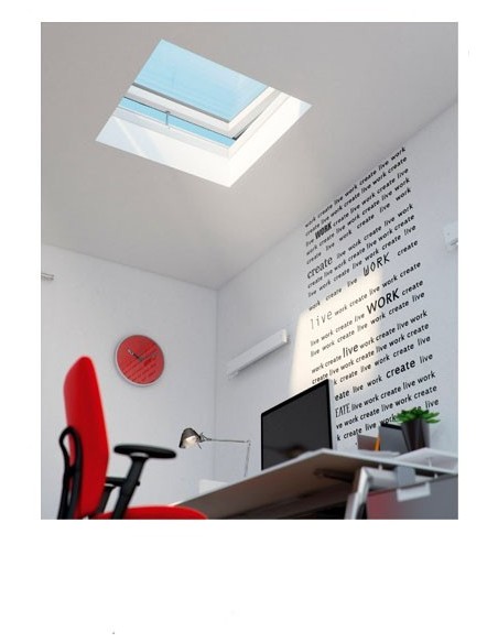 Παράθυρο ταράτσας DEC με ηλεκτρικό μηχανισμό ανοίγματος