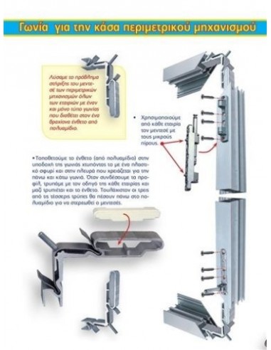 Γωνία σύνδεσης Magic corner της CAL