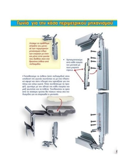 Γωνία σύνδεσης Magic corner της CAL