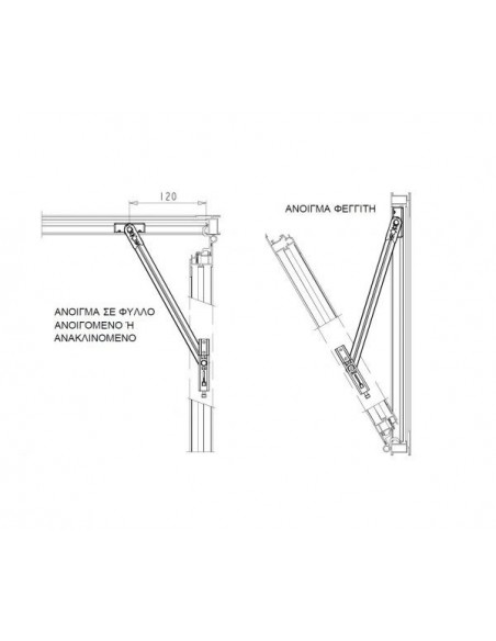 Κουμπάσο βαρέως τύπου Φρένο  Stop