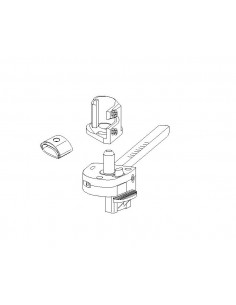 Automatic shutter stop hinge for hinges