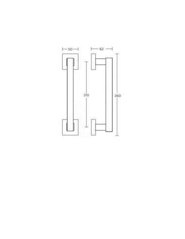 Διακοσμητική λαβή πόρτας σειρά 895