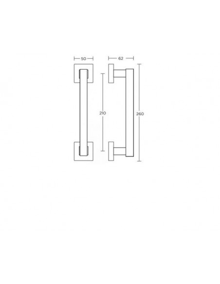 Διακοσμητική λαβή πόρτας σειρά 895 Διακοσμητική λαβή πόρτας σειρά 895
