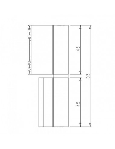 Μεντεσές FLASH απλός