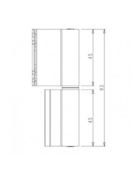 Μεντεσές FLASH απλός