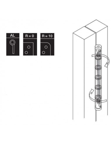 ΜΕΝΤΕΣΕΣ ΕΛΑΤΗΡΙΟΥ ΕΠΑΝΑΦΟΡΑΣ ΓΙΑ ΠΟΡΤΕΣ  SA 180(8Χ18 CM)