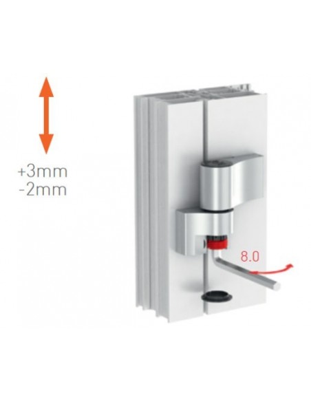 ΜΕΝΤΕΣΕΣ ΠΟΡΤΑΣ ΑΛΟΥΜΙΝΙΟΥ TREND ALU Q2 ΒΑΡΕΟΥ ΤΥΠΟΥ, ΜΕ 3 ΡΥΘΜΙΣΕΙΣ ΜΕΝΤΕΣΕΣ ΠΟΡΤΑΣ ΑΛΟΥΜΙΝΙΟΥ TREND ALU Q2 ΒΑΡΕΟΥ ΤΥΠΟΥ, ΜΕ 3 ΡΥΘΜΙΣΕΙΣ