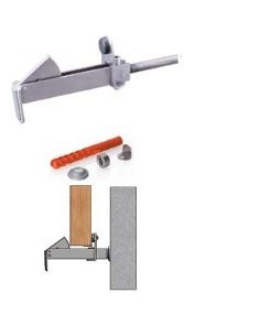 Stainless steel wall stopper bracket for single-leaf shutter (roller)
